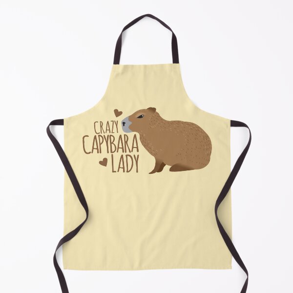 Item preview, Crazy Capybara lady designed and sold by jazzydevil.