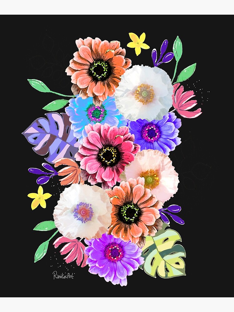 Blumen Bouquet von RanitasArt