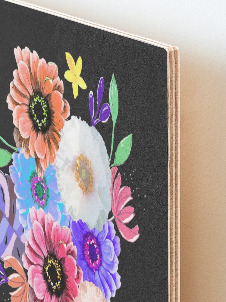 Alternative Ansicht von Blumen Bouquet Aufgezogener Druck