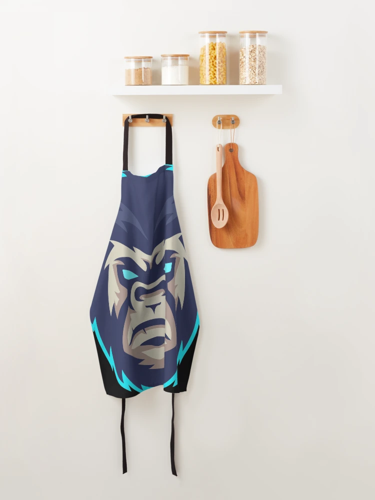Thumbnail 4 of 6, Apron, gorilla designed and sold by farfalla 68.