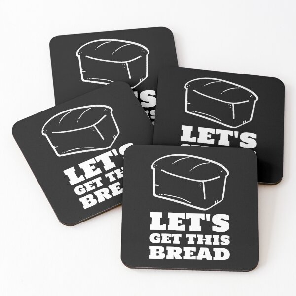 Item preview, Let's get this bread white Whole loaf designed and sold by javes93.