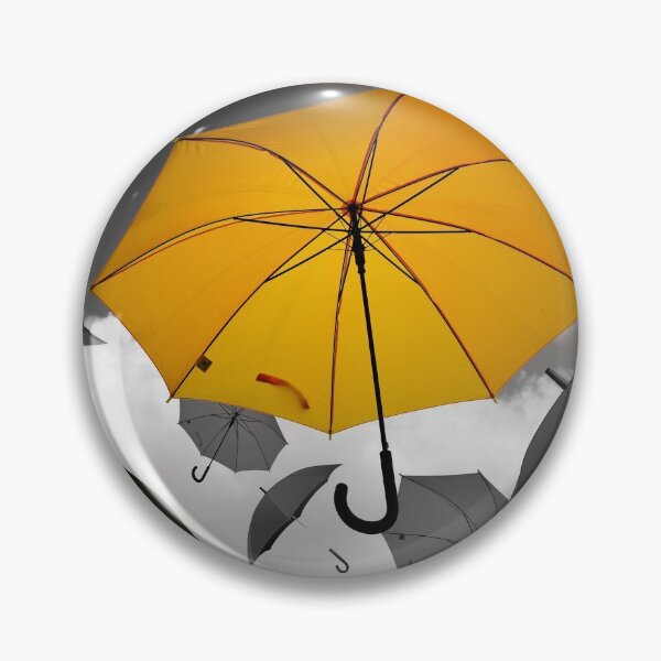 Item preview, Floating Yellow Umbrella designed and sold by EmNe.