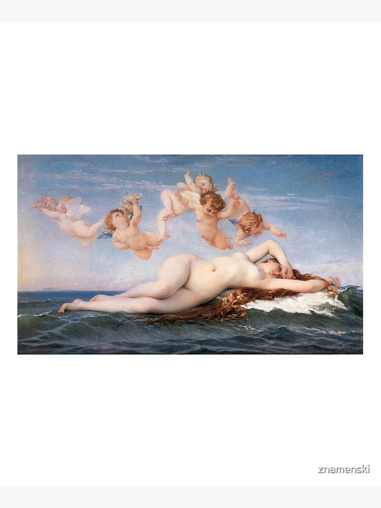 The #Birth of #Venus, Alexandre Cabanel 1875 #TheBirthofVenus #BirthofVenus by znamenski