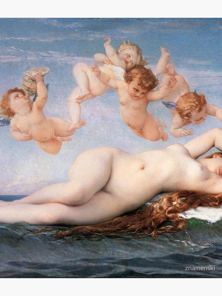 The #Birth of #Venus, Alexandre Cabanel 1875 #TheBirthofVenus #BirthofVenus by znamenski