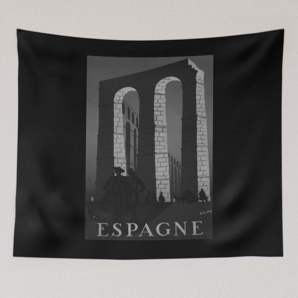 Item preview, Espagne Noire vintage travel poster designed and sold by stickart-marek.