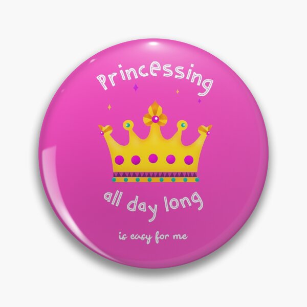 Item preview, Funny All Day Princess Design designed and sold by kansaikate.