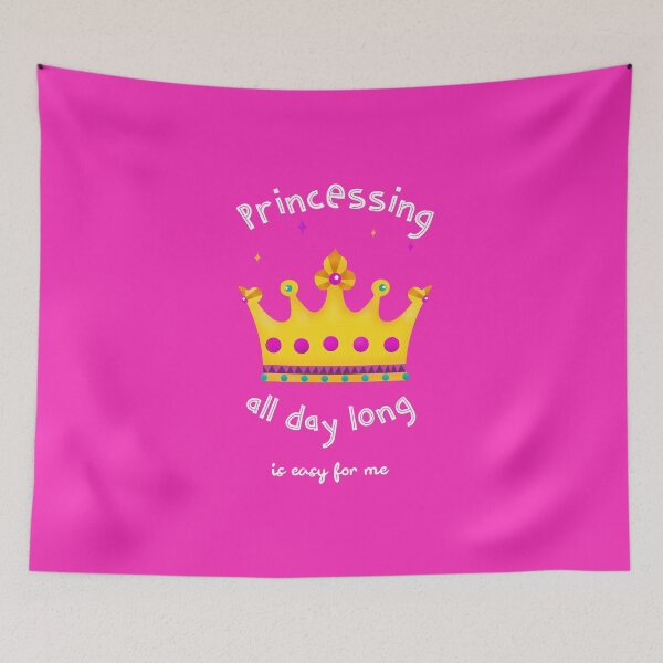 Item preview, Funny All Day Princess Design designed and sold by kansaikate.