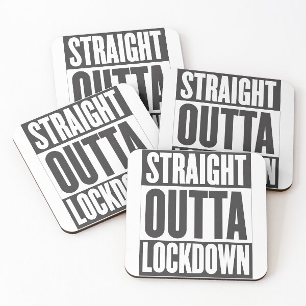 Item preview, Straight Outta Lockdown designed and sold by Kiwidom.
