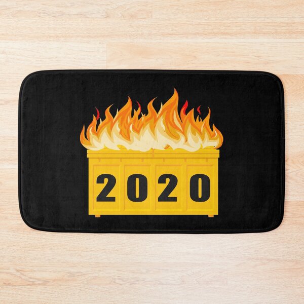Item preview, Dumpster Fire 2020 Sucks Trash Garbage Fire Worst Year Ever designed and sold by Mfk Clothes.