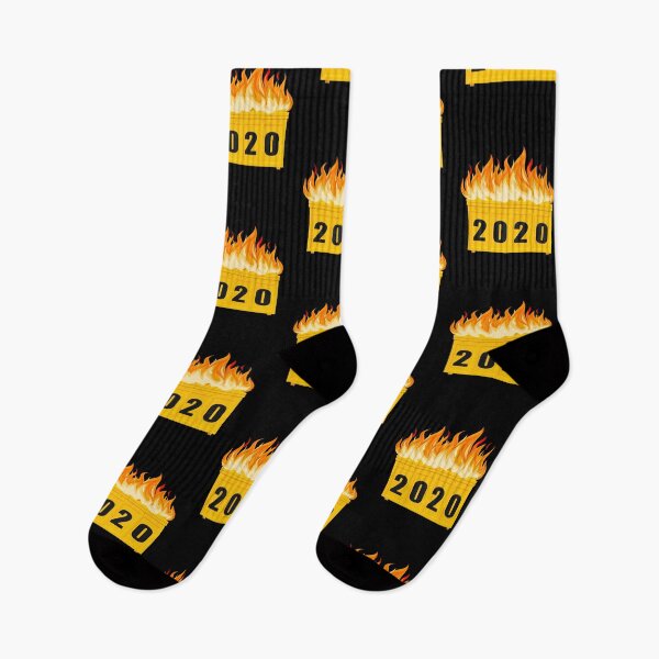 Item preview, Dumpster Fire 2020 Sucks Trash Garbage Fire Worst Year Ever designed and sold by Mfk Clothes.