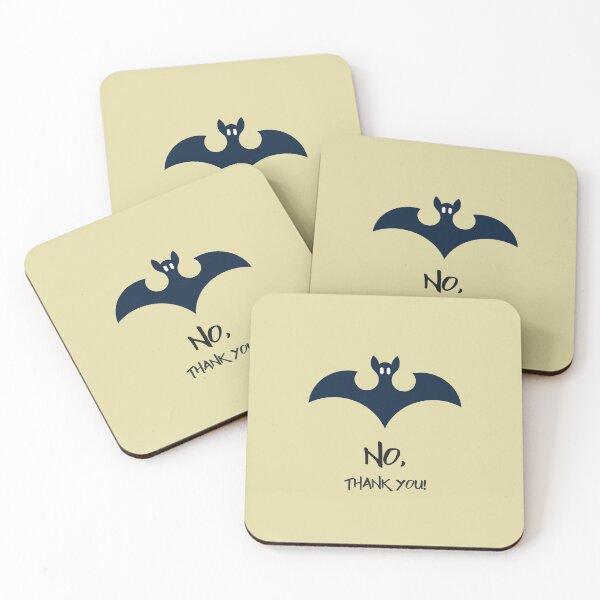 Item preview, No, Thank You Social Distancing Bat designed and sold by thefunstreet.