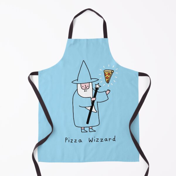 Pizza Wizzard Apron for Sale by obinsun