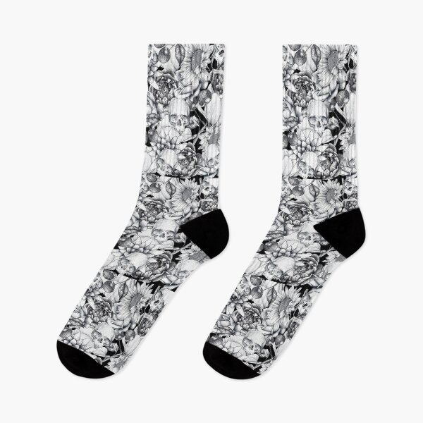Item preview, Floral Skull designed and sold by Flower Magic .