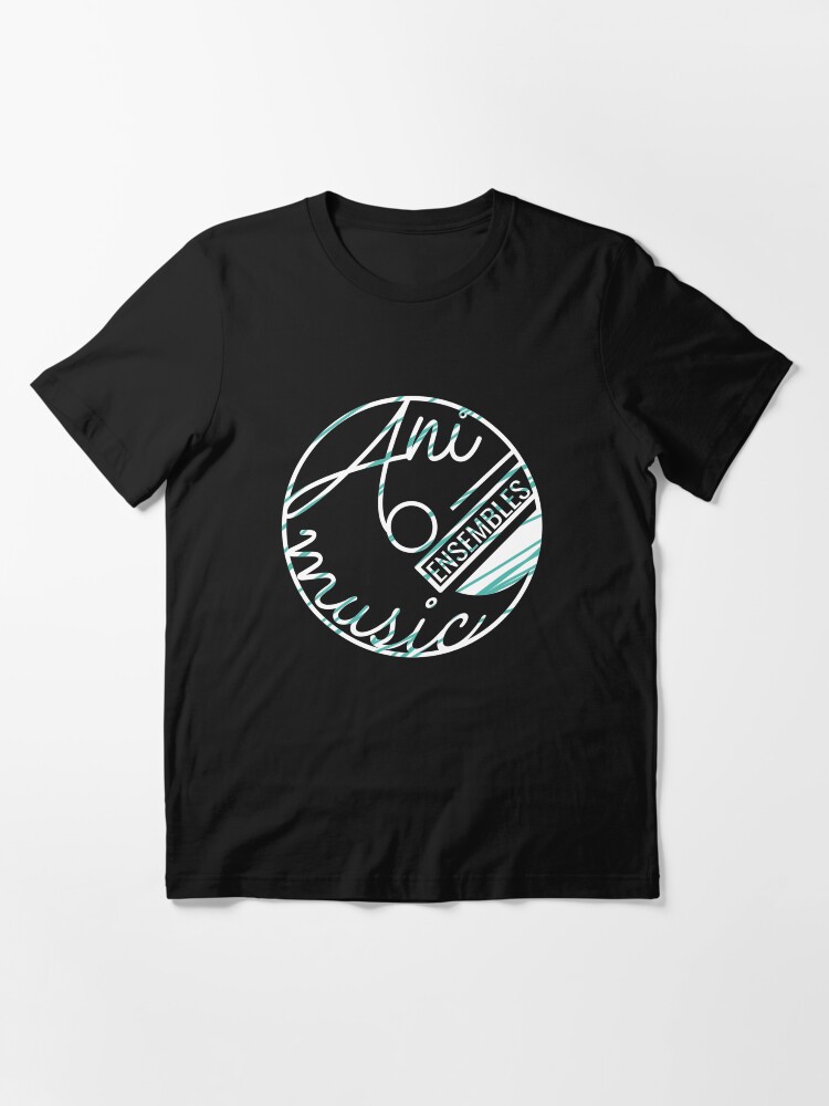 Alternate view of Animusic Logo on Black Essential T-Shirt