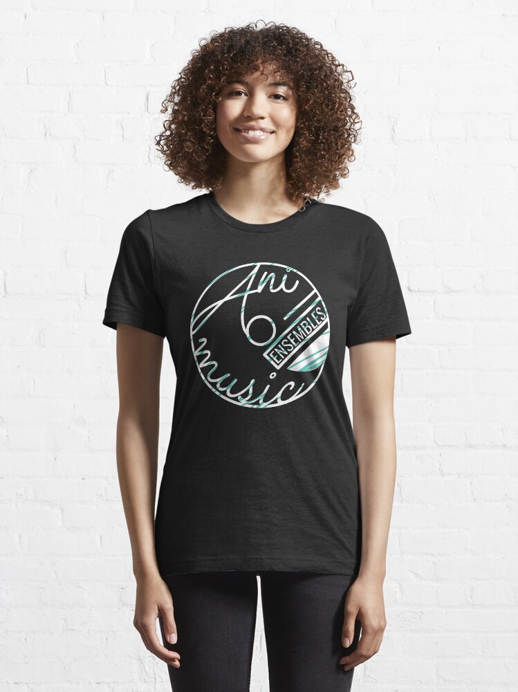 Alternate view of Animusic Logo on Black Essential T-Shirt