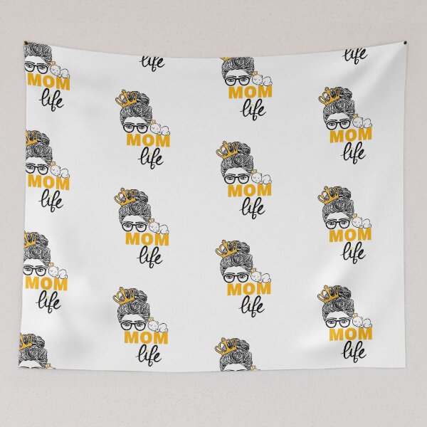 Item preview, Mom life sublimation design, mom life , mom life prints, mom mode , T-shirt prints designed and sold by Bluntdivas.