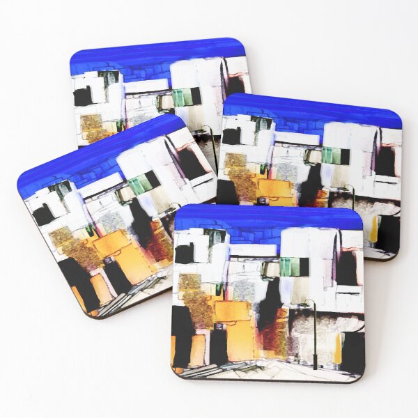 Item preview, A Small Town Square designed and sold by blueocan.
