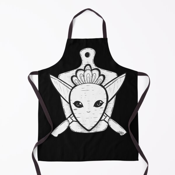 Item preview, Radish/Carrot and Knife Coat of Arms Illustration designed and sold by ZaryaKiqo.
