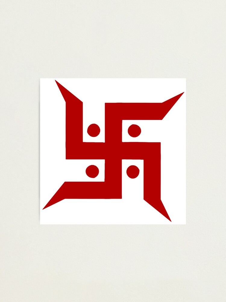 Religion symbol on swastika Royalty Free Vector Image