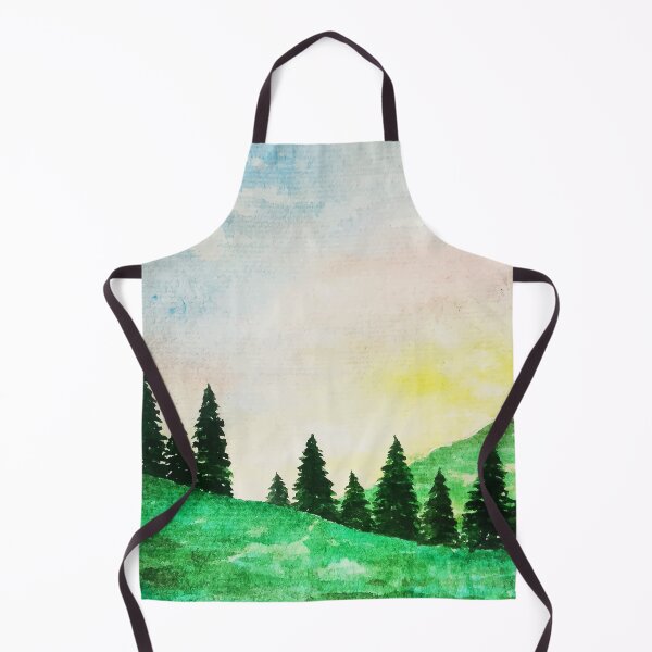 Item preview, Watercolor Landscape designed and sold by Vector Scout Lab.