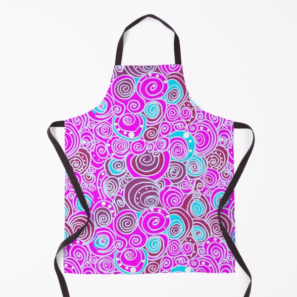 Item preview, Hand drawn spiral lines forming curls designed and sold by Nata-V.
