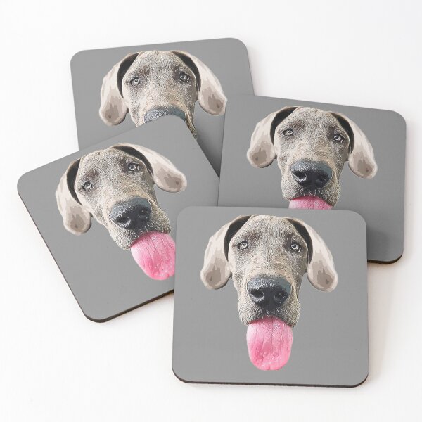 Item preview, Great Dane Tongue Out Puppy Dog designed and sold by Elarex.