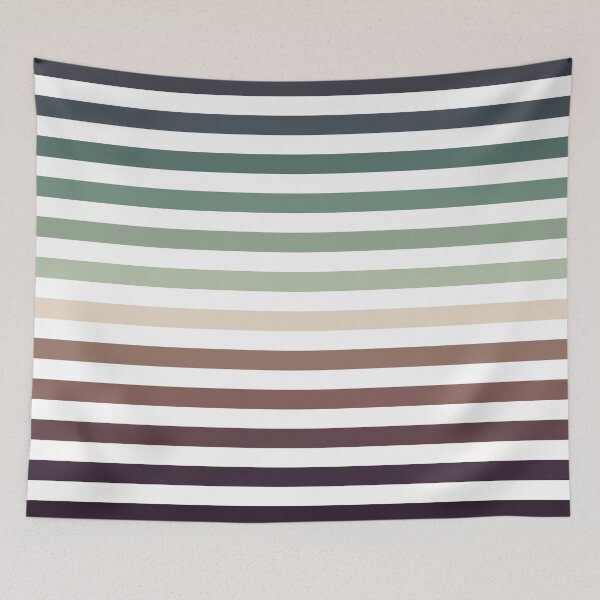 Item preview, striped pattern - color stripes - autumn colors designed and sold by ohaniki.