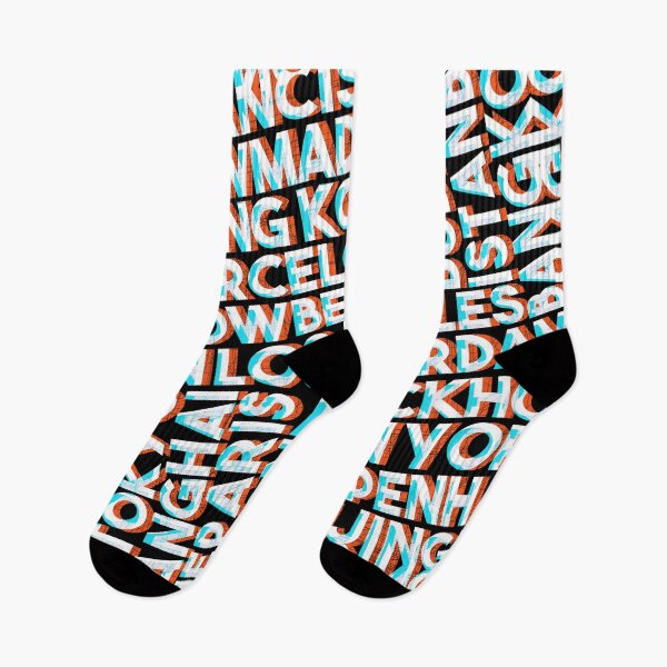 Item preview, World city names typography designed and sold by ohaniki.
