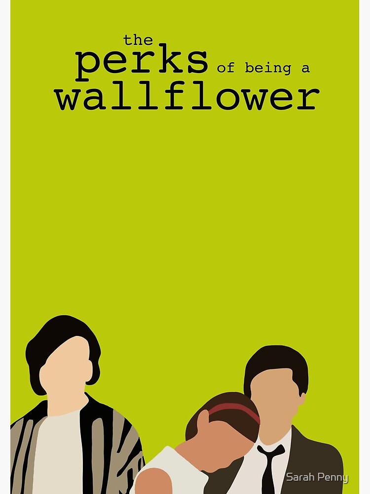 "The Perks of Being a Wallflower Minimalist Cover" Spiral Notebook for