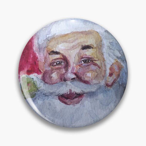 Item preview, Santa - Watercolour designed and sold by CleaViolet.