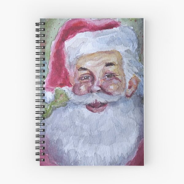Item preview, Santa - Watercolour designed and sold by CleaViolet.