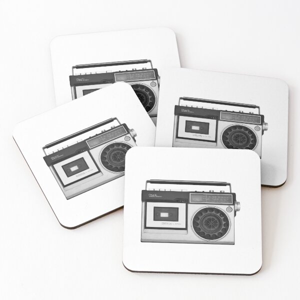 Item preview, cassette recorder / audio player - 80s radio designed and sold by ohaniki.