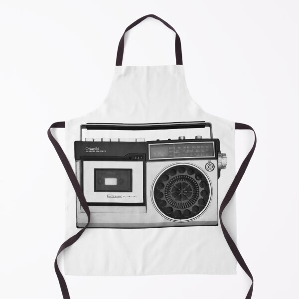 Item preview, cassette recorder / audio player - 80s radio designed and sold by ohaniki.