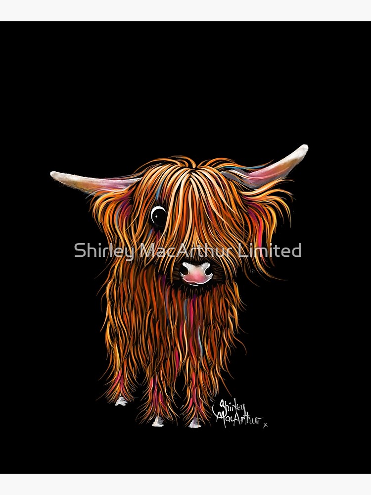 HiGHLaND CoW PRiNT SCoTTiSH ' PoRRiDGe ‘ BY SHiRLeY MacARTHuR by ShirleyMacA