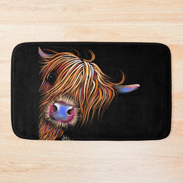 Item preview, HiGHLaND CoW PRiNT SCoTTiSH ' SuGaR LuMP 2 ' BY SHiRLeY MacARTHuR designed and sold by Shirley MacArthur Art.
