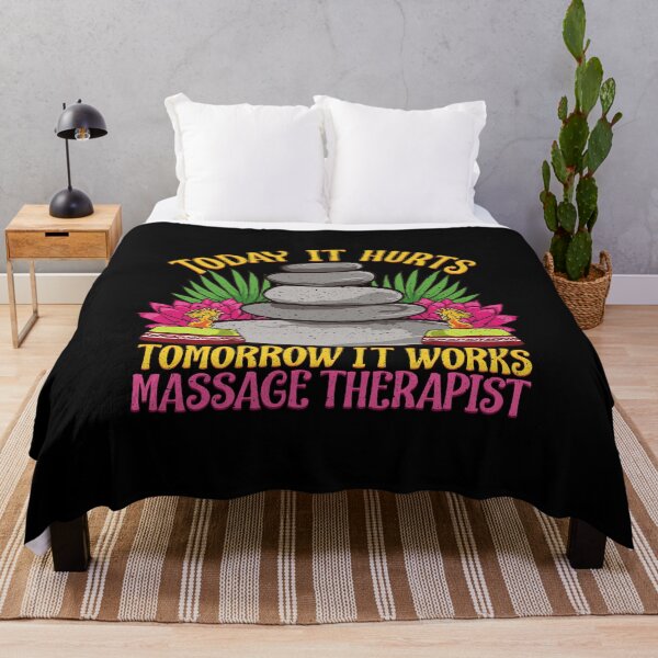 Item preview, Today It Hurts Tomorrow It Works Massage Therapist designed and sold by perfectpresents.