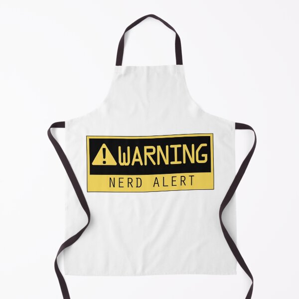 Item preview, Warning - nerd alert designed and sold by debbiedoodarday.
