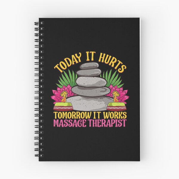 Item preview, Today It Hurts Tomorrow It Works Massage Therapist designed and sold by perfectpresents.