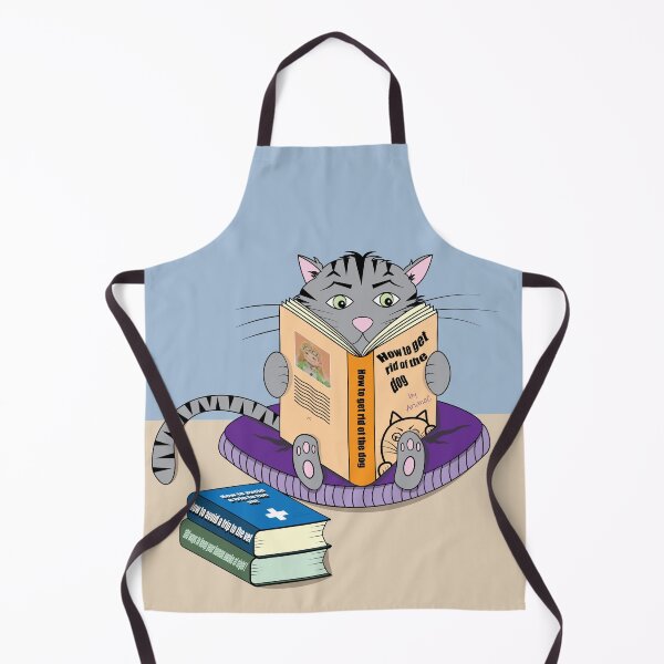 Item preview, Reading cat in confinement designed and sold by iCraftCafe.