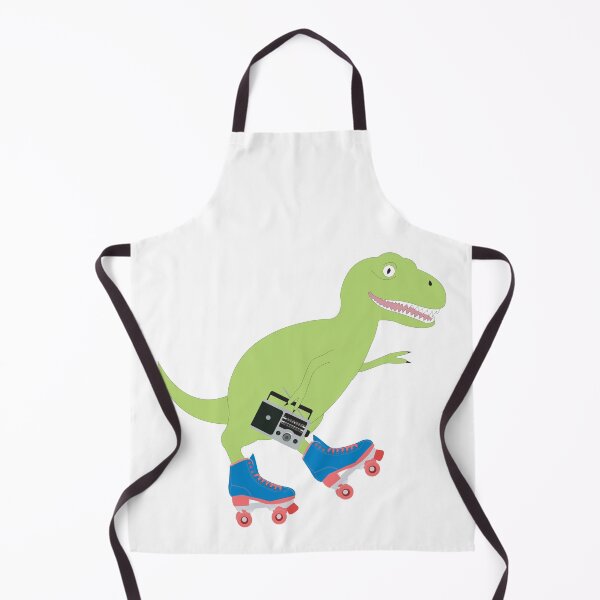 Item preview, Dinosaur Roller Skating Holding Radio designed and sold by idovedesign.