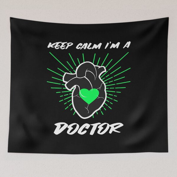 Item preview, Keep Calm I'm A Doctor With Heart Design  designed and sold by Easy Breezy.