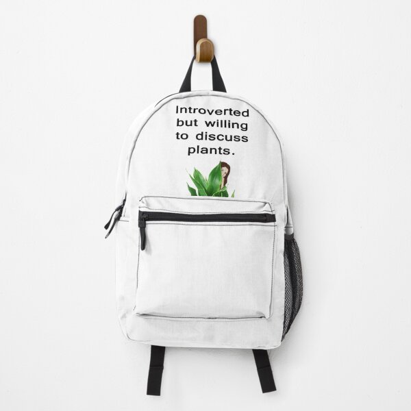 Item preview, Introverted but Willing to Discuss Plants designed and sold by AmbroseAnn.