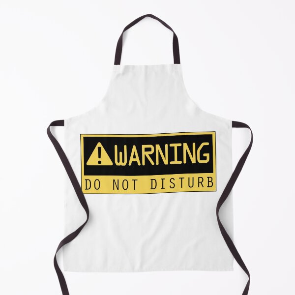 Item preview, Warning - DO NOT DISTURB designed and sold by debbiedoodarday.