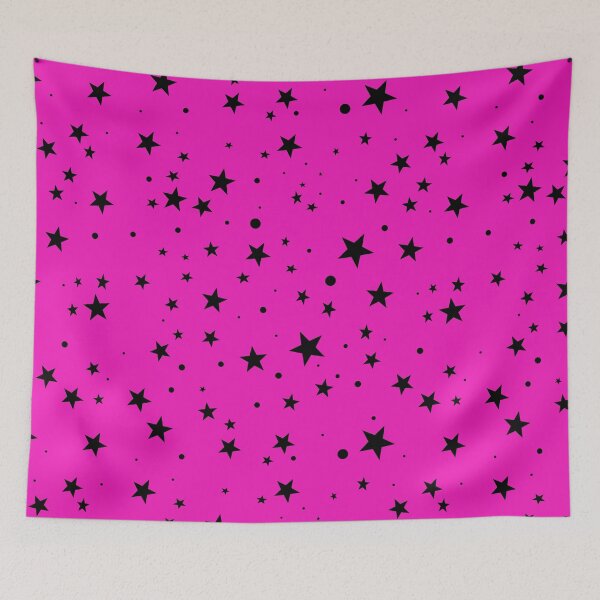 Item preview, Pink star pattern starry sky designed and sold by MadandMean.