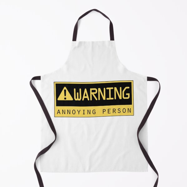 Item preview, Warning - annoying person designed and sold by debbiedoodarday.