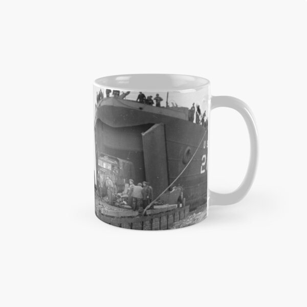 Item preview, Lst-21 Unloads Tanks During Normandy Invasion designed and sold by Ouijawedge.