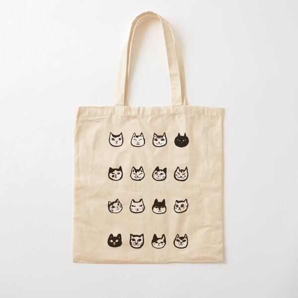 Cats Cats Cats Cotton Tote Bag