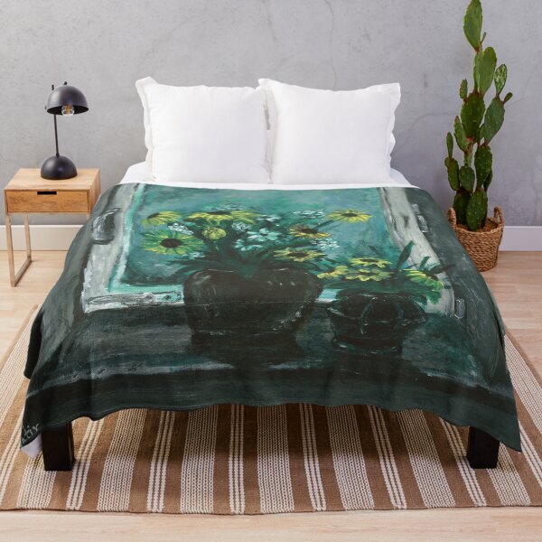 Item preview, Flowers by the window designed and sold by DCSMKreativ.