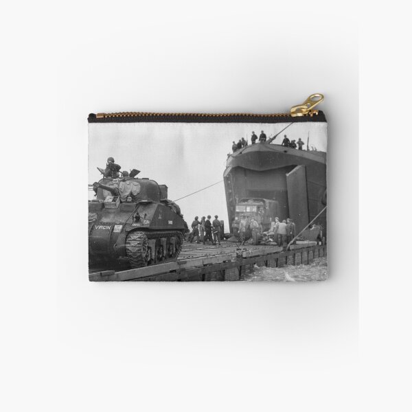 Item preview, Lst-21 Unloads Tanks During Normandy Invasion designed and sold by Ouijawedge.