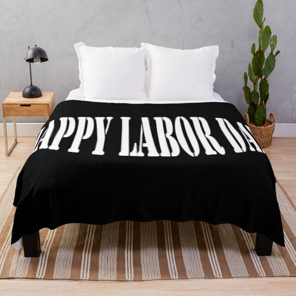 Item preview, Happy Labor Day || Labor Day Shirt White Font designed and sold by vineeth.